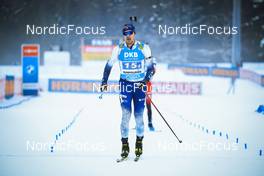 15.01.2022, Ruhpolding, Germany (GER): Olli Hiidensalo (FIN) - IBU World Cup Biathlon, relay men, Ruhpolding (GER). www.nordicfocus.com. © Manzoni/NordicFocus. Every downloaded picture is fee-liable.