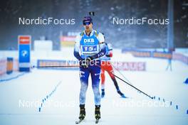 15.01.2022, Ruhpolding, Germany (GER): Olli Hiidensalo (FIN) - IBU World Cup Biathlon, relay men, Ruhpolding (GER). www.nordicfocus.com. © Manzoni/NordicFocus. Every downloaded picture is fee-liable.