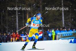 15.01.2022, Ruhpolding, Germany (GER): Peppe Femling (SWE) - IBU World Cup Biathlon, relay men, Ruhpolding (GER). www.nordicfocus.com. © Manzoni/NordicFocus. Every downloaded picture is fee-liable.