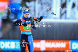 14.01.2022, Ruhpolding, Germany (GER): Vanessa Hinz (GER) - IBU World Cup Biathlon, relay women, Ruhpolding (GER). www.nordicfocus.com. © Manzoni/NordicFocus. Every downloaded picture is fee-liable.
