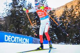 14.01.2022, Ruhpolding, Germany (GER): Monika Hojnisz-Starega (POL) - IBU World Cup Biathlon, relay women, Ruhpolding (GER). www.nordicfocus.com. © Manzoni/NordicFocus. Every downloaded picture is fee-liable.