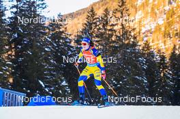 14.01.2022, Ruhpolding, Germany (GER): Johanna Skottheim (SWE) - IBU World Cup Biathlon, relay women, Ruhpolding (GER). www.nordicfocus.com. © Manzoni/NordicFocus. Every downloaded picture is fee-liable.