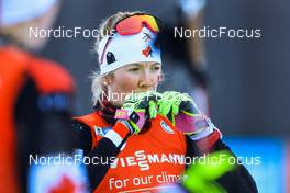 14.01.2022, Ruhpolding, Germany (GER): Emma Lunder (CAN) - IBU World Cup Biathlon, relay women, Ruhpolding (GER). www.nordicfocus.com. © Manzoni/NordicFocus. Every downloaded picture is fee-liable.