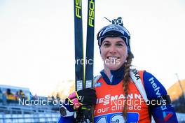 14.01.2022, Ruhpolding, Germany (GER): Lena Haecki (SUI) - IBU World Cup Biathlon, relay women, Ruhpolding (GER). www.nordicfocus.com. © Manzoni/NordicFocus. Every downloaded picture is fee-liable.