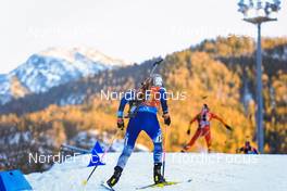 14.01.2022, Ruhpolding, Germany (GER): Erika Janka (FIN) - IBU World Cup Biathlon, relay women, Ruhpolding (GER). www.nordicfocus.com. © Manzoni/NordicFocus. Every downloaded picture is fee-liable.