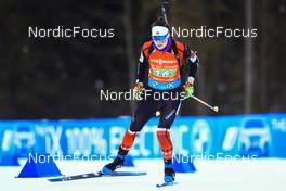 14.01.2022, Ruhpolding, Germany (GER): Megan Bankes (CAN) - IBU World Cup Biathlon, relay women, Ruhpolding (GER). www.nordicfocus.com. © Manzoni/NordicFocus. Every downloaded picture is fee-liable.