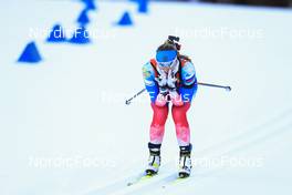 14.01.2022, Ruhpolding, Germany (GER): Svetlana Mironova (RUS) - IBU World Cup Biathlon, relay women, Ruhpolding (GER). www.nordicfocus.com. © Manzoni/NordicFocus. Every downloaded picture is fee-liable.