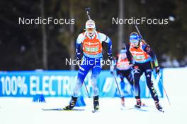 14.01.2022, Ruhpolding, Germany (GER): Mari Eder (FIN) - IBU World Cup Biathlon, relay women, Ruhpolding (GER). www.nordicfocus.com. © Manzoni/NordicFocus. Every downloaded picture is fee-liable.