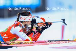 14.01.2022, Ruhpolding, Germany (GER): Kamila Zuk (POL) - IBU World Cup Biathlon, relay women, Ruhpolding (GER). www.nordicfocus.com. © Manzoni/NordicFocus. Every downloaded picture is fee-liable.