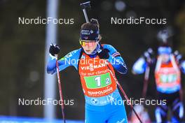 14.01.2022, Ruhpolding, Germany (GER): Chloe Chevalier (FRA) - IBU World Cup Biathlon, relay women, Ruhpolding (GER). www.nordicfocus.com. © Manzoni/NordicFocus. Every downloaded picture is fee-liable.