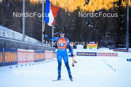 14.01.2022, Ruhpolding, Germany (GER): Julia Simon (FRA) - IBU World Cup Biathlon, relay women, Ruhpolding (GER). www.nordicfocus.com. © Manzoni/NordicFocus. Every downloaded picture is fee-liable.
