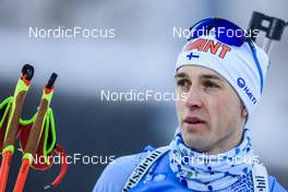 13.01.2022, Ruhpolding, Germany (GER): Tero Seppala (FIN) - IBU World Cup Biathlon, sprint men, Ruhpolding (GER). www.nordicfocus.com. © Manzoni/NordicFocus. Every downloaded picture is fee-liable.
