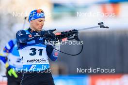 13.01.2022, Ruhpolding, Germany (GER): Erik Lesser (GER) - IBU World Cup Biathlon, sprint men, Ruhpolding (GER). www.nordicfocus.com. © Manzoni/NordicFocus. Every downloaded picture is fee-liable.