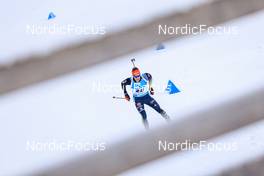 13.01.2022, Ruhpolding, Germany (GER): Philipp Nawrath (GER) - IBU World Cup Biathlon, sprint men, Ruhpolding (GER). www.nordicfocus.com. © Manzoni/NordicFocus. Every downloaded picture is fee-liable.