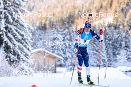 13.01.2022, Ruhpolding, Germany (GER): Sean Doherty (USA) - IBU World Cup Biathlon, sprint men, Ruhpolding (GER). www.nordicfocus.com. © Manzoni/NordicFocus. Every downloaded picture is fee-liable.