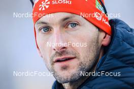 13.01.2022, Ruhpolding, Germany (GER): Jakov Fak (SLO) - IBU World Cup Biathlon, sprint men, Ruhpolding (GER). www.nordicfocus.com. © Manzoni/NordicFocus. Every downloaded picture is fee-liable.
