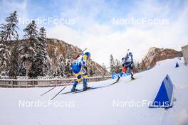 13.01.2022, Ruhpolding, Germany (GER): Jesper Nelin (SWE) - IBU World Cup Biathlon, sprint men, Ruhpolding (GER). www.nordicfocus.com. © Manzoni/NordicFocus. Every downloaded picture is fee-liable.