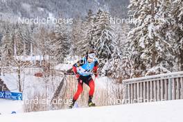 13.01.2022, Ruhpolding, Germany (GER): Sverre Dahlen Aspenes (NOR) - IBU World Cup Biathlon, sprint men, Ruhpolding (GER). www.nordicfocus.com. © Manzoni/NordicFocus. Every downloaded picture is fee-liable.