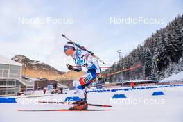13.01.2022, Ruhpolding, Germany (GER): Mikulas Karlik (CZE) - IBU World Cup Biathlon, sprint men, Ruhpolding (GER). www.nordicfocus.com. © Manzoni/NordicFocus. Every downloaded picture is fee-liable.