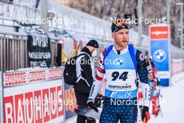 13.01.2022, Ruhpolding, Germany (GER): Max Durtschi (USA) - IBU World Cup Biathlon, sprint men, Ruhpolding (GER). www.nordicfocus.com. © Manzoni/NordicFocus. Every downloaded picture is fee-liable.