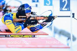 13.01.2022, Ruhpolding, Germany (GER): Peppe Femling (SWE) - IBU World Cup Biathlon, sprint men, Ruhpolding (GER). www.nordicfocus.com. © Manzoni/NordicFocus. Every downloaded picture is fee-liable.