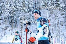 13.01.2022, Ruhpolding, Germany (GER): Rene Zahkna (EST) - IBU World Cup Biathlon, sprint men, Ruhpolding (GER). www.nordicfocus.com. © Manzoni/NordicFocus. Every downloaded picture is fee-liable.