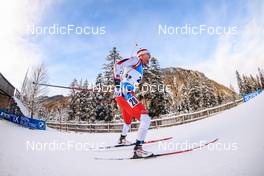 13.01.2022, Ruhpolding, Germany (GER): Timofei Lapshin (KOR) - IBU World Cup Biathlon, sprint men, Ruhpolding (GER). www.nordicfocus.com. © Manzoni/NordicFocus. Every downloaded picture is fee-liable.