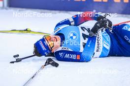 13.01.2022, Ruhpolding, Germany (GER): Niklas Hartweg (SUI) - IBU World Cup Biathlon, sprint men, Ruhpolding (GER). www.nordicfocus.com. © Manzoni/NordicFocus. Every downloaded picture is fee-liable.