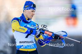 13.01.2022, Ruhpolding, Germany (GER): Martin Ponsiluoma (SWE) - IBU World Cup Biathlon, sprint men, Ruhpolding (GER). www.nordicfocus.com. © Manzoni/NordicFocus. Every downloaded picture is fee-liable.