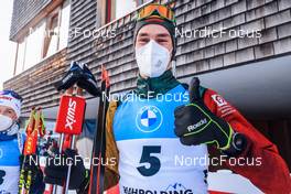 13.01.2022, Ruhpolding, Germany (GER): Vytautas Strolia (LTU) - IBU World Cup Biathlon, sprint men, Ruhpolding (GER). www.nordicfocus.com. © Manzoni/NordicFocus. Every downloaded picture is fee-liable.