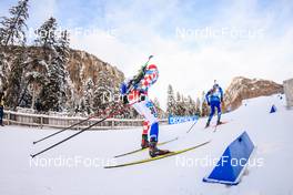 13.01.2022, Ruhpolding, Germany (GER): Kresimir Crnkovic (CRO) - IBU World Cup Biathlon, sprint men, Ruhpolding (GER). www.nordicfocus.com. © Manzoni/NordicFocus. Every downloaded picture is fee-liable.