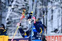 12.01.2022, Ruhpolding, Germany (GER): Elvira Oeberg (SWE) - IBU World Cup Biathlon, sprint women, Ruhpolding (GER). www.nordicfocus.com. © Manzoni/NordicFocus. Every downloaded picture is fee-liable.