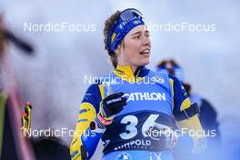 12.01.2022, Ruhpolding, Germany (GER): Elvira Oeberg (SWE) - IBU World Cup Biathlon, sprint women, Ruhpolding (GER). www.nordicfocus.com. © Manzoni/NordicFocus. Every downloaded picture is fee-liable.
