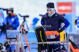 12.01.2022, Ruhpolding, Germany (GER): Dzinara Alimbekava (BLR) - IBU World Cup Biathlon, sprint women, Ruhpolding (GER). www.nordicfocus.com. © Manzoni/NordicFocus. Every downloaded picture is fee-liable.