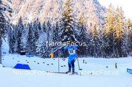 12.01.2022, Ruhpolding, Germany (GER): Anais Bescond (FRA) - IBU World Cup Biathlon, sprint women, Ruhpolding (GER). www.nordicfocus.com. © Manzoni/NordicFocus. Every downloaded picture is fee-liable.