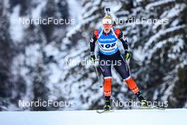 12.01.2022, Ruhpolding, Germany (GER): Sarah Beaudry (CAN) - IBU World Cup Biathlon, sprint women, Ruhpolding (GER). www.nordicfocus.com. © Manzoni/NordicFocus. Every downloaded picture is fee-liable.
