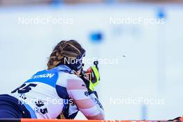 12.01.2022, Ruhpolding, Germany (GER): Deedra Irwin (USA) - IBU World Cup Biathlon, sprint women, Ruhpolding (GER). www.nordicfocus.com. © Manzoni/NordicFocus. Every downloaded picture is fee-liable.