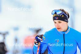 12.01.2022, Ruhpolding, Germany (GER): Julia Simon (FRA) - IBU World Cup Biathlon, sprint women, Ruhpolding (GER). www.nordicfocus.com. © Manzoni/NordicFocus. Every downloaded picture is fee-liable.