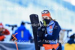 12.01.2022, Ruhpolding, Germany (GER): Vanessa Voigt (GER) - IBU World Cup Biathlon, sprint women, Ruhpolding (GER). www.nordicfocus.com. © Manzoni/NordicFocus. Every downloaded picture is fee-liable.