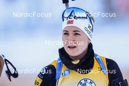 12.01.2022, Ruhpolding, Germany (GER): Marte Olsbu Roeiseland (NOR) - IBU World Cup Biathlon, sprint women, Ruhpolding (GER). www.nordicfocus.com. © Manzoni/NordicFocus. Every downloaded picture is fee-liable.