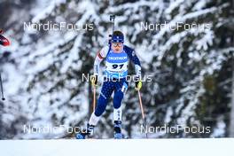 12.01.2022, Ruhpolding, Germany (GER): Hallie Grossman (USA) - IBU World Cup Biathlon, sprint women, Ruhpolding (GER). www.nordicfocus.com. © Manzoni/NordicFocus. Every downloaded picture is fee-liable.