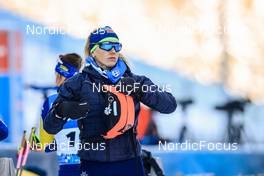12.01.2022, Ruhpolding, Germany (GER): Hanna Sola (BLR) - IBU World Cup Biathlon, sprint women, Ruhpolding (GER). www.nordicfocus.com. © Manzoni/NordicFocus. Every downloaded picture is fee-liable.