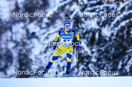12.01.2022, Ruhpolding, Germany (GER): Mona Brorsson (SWE) - IBU World Cup Biathlon, sprint women, Ruhpolding (GER). www.nordicfocus.com. © Manzoni/NordicFocus. Every downloaded picture is fee-liable.
