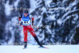 12.01.2022, Ruhpolding, Germany (GER): Christina Rieder (AUT) - IBU World Cup Biathlon, sprint women, Ruhpolding (GER). www.nordicfocus.com. © Manzoni/NordicFocus. Every downloaded picture is fee-liable.