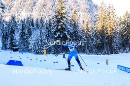 12.01.2022, Ruhpolding, Germany (GER): Anais Bescond (FRA) - IBU World Cup Biathlon, sprint women, Ruhpolding (GER). www.nordicfocus.com. © Manzoni/NordicFocus. Every downloaded picture is fee-liable.