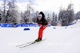 11.01.2022, Ruhpolding, Germany (GER): Monika Hojnisz (POL) - IBU World Cup Biathlon, training, Ruhpolding (GER). www.nordicfocus.com. © Manzoni/NordicFocus. Every downloaded picture is fee-liable.