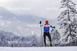 11.01.2022, Ruhpolding, Germany (GER): Jakov Fak (SLO) - IBU World Cup Biathlon, training, Ruhpolding (GER). www.nordicfocus.com. © Manzoni/NordicFocus. Every downloaded picture is fee-liable.