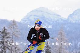 11.01.2022, Ruhpolding, Germany (GER): Anastasiya Merkushyna (UKR) - IBU World Cup Biathlon, training, Ruhpolding (GER). www.nordicfocus.com. © Manzoni/NordicFocus. Every downloaded picture is fee-liable.