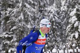11.01.2022, Ruhpolding, Germany (GER): Maksim Varabei (BLR) - IBU World Cup Biathlon, training, Ruhpolding (GER). www.nordicfocus.com. © Manzoni/NordicFocus. Every downloaded picture is fee-liable.