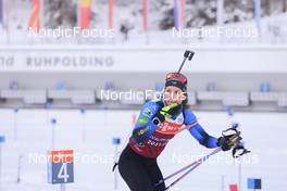 11.01.2022, Ruhpolding, Germany (GER): Anais Chevalier-Bouchet (FRA) - IBU World Cup Biathlon, training, Ruhpolding (GER). www.nordicfocus.com. © Manzoni/NordicFocus. Every downloaded picture is fee-liable.